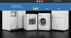 Desktop Screenshot of langfordappliance.com